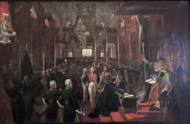Study for the Consecration of Dom Pedro I
